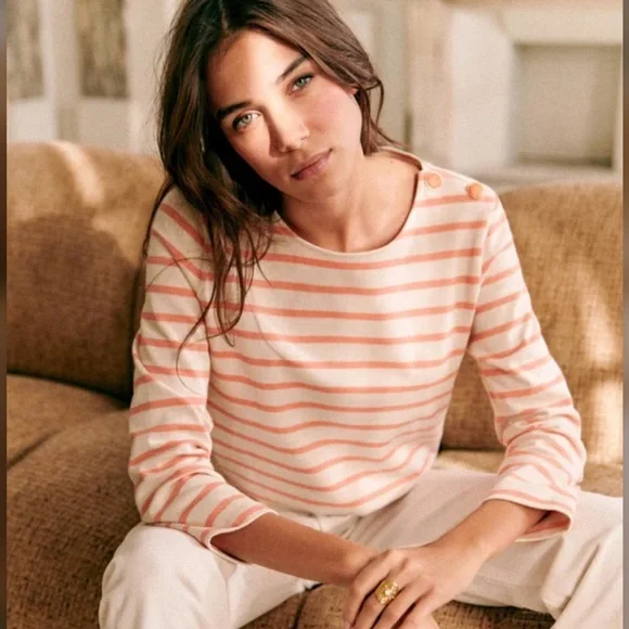 Sezane | Tops | Sezane Colette Marinire | Poshmark